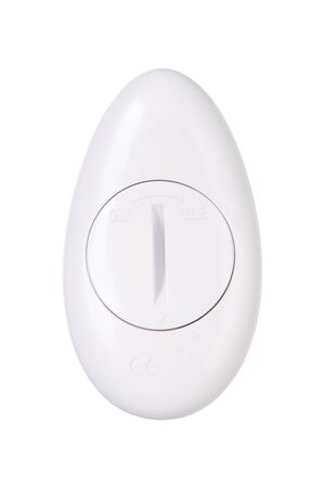 Фиолетовое силиконовое виброяйцо Purr